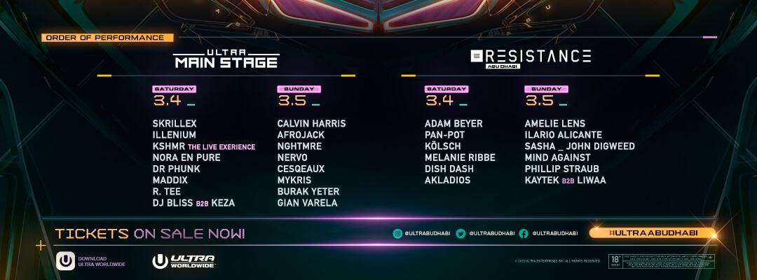 Running Order